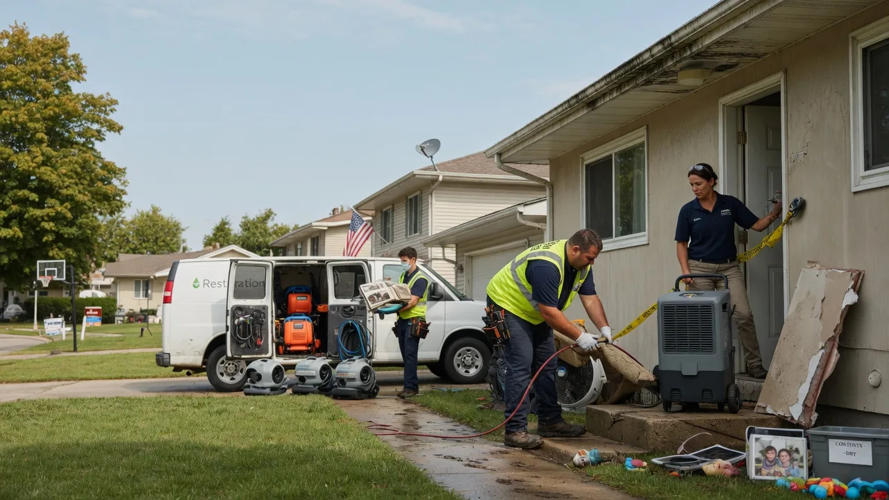 Water Damage Restoration in Troy Mills, IA near me